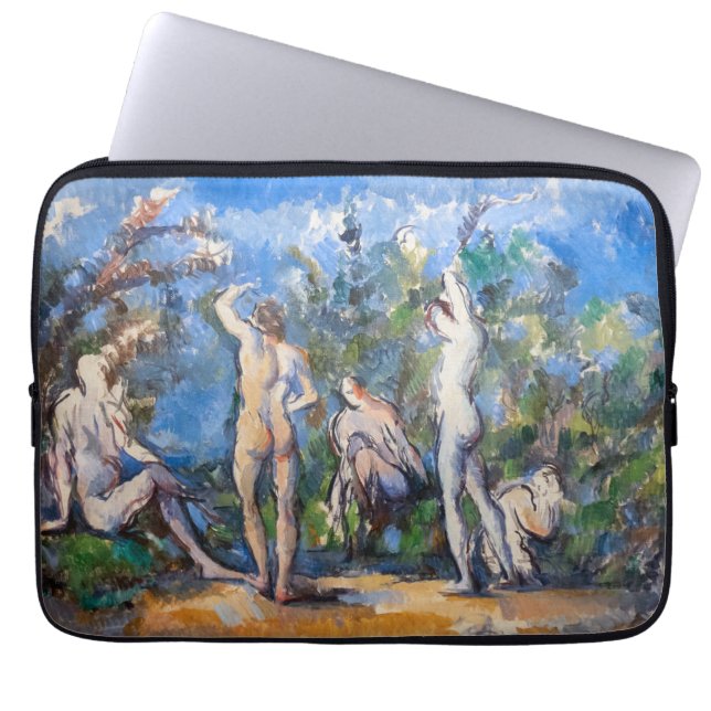 Paul Cezanne - Five Bathers Laptop Sleeve (Front)