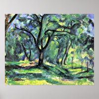 Paul Cezanne — forest