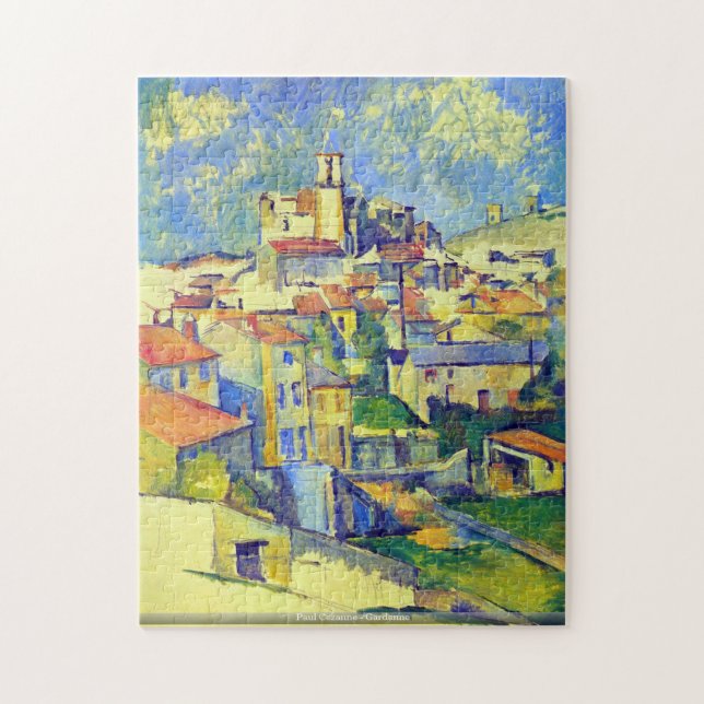 Paul Cezanne - Gardanne Jigsaw Puzzle (Vertical)