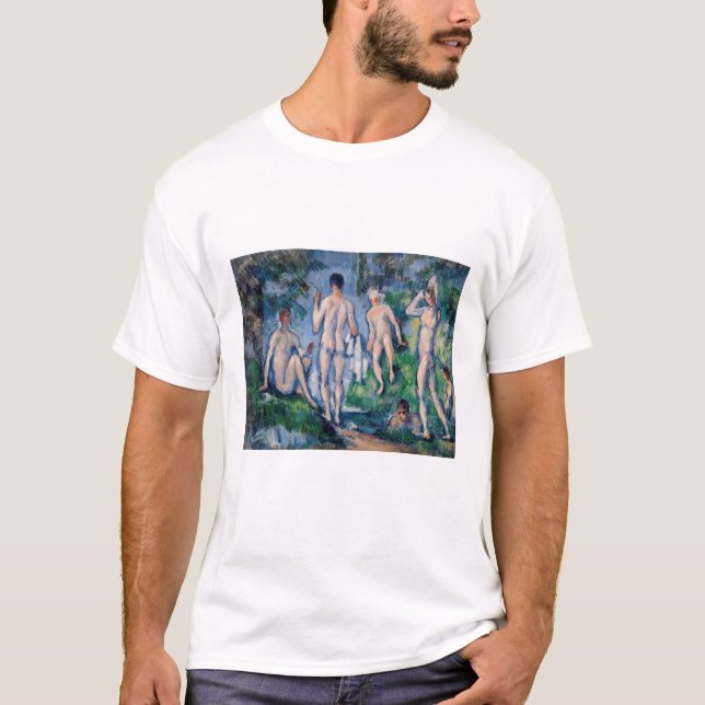 Paul Cezanne - Group of Bathers T-Shirt (Front)