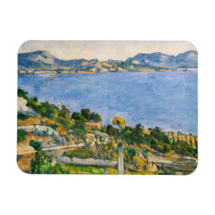 Paul Cezanne - Gulf of Marseille seen from Estaque Magnet