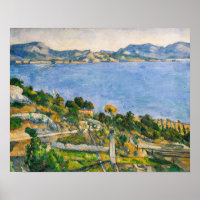 Paul Cezanne - Gulf of Marseille seen from Estaque