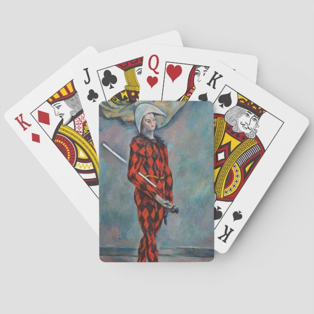 Paul Cezanne - Harlequin Playing Cards (Back)