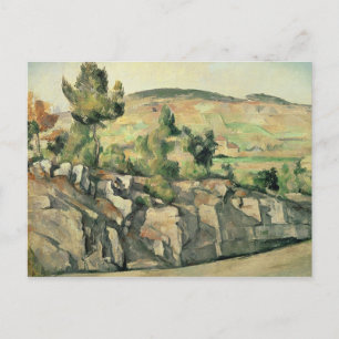 Paul Cezanne Hillside in Provence, c.1886-90 Postcard