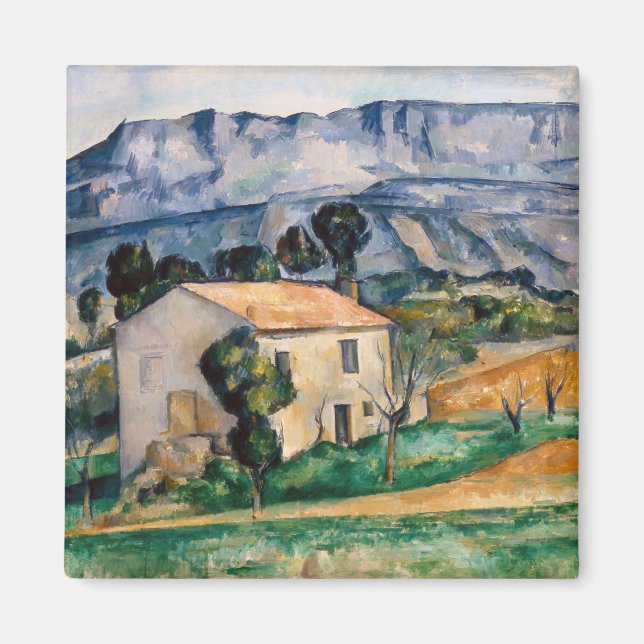 Paul Cezanne - House in Provence Magnet (Front)