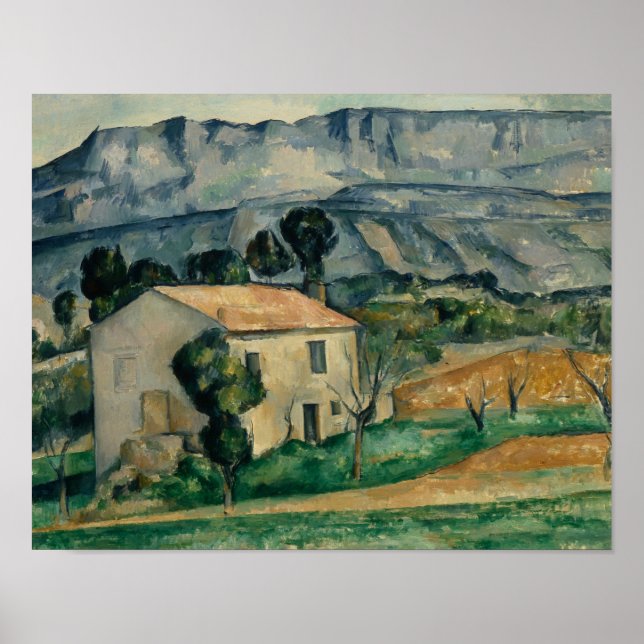 Paul Cezanne - House in Provence Poster (Front)