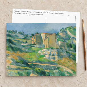 Paul Cezanne - Houses in Provence, Riaux Valley Postcard