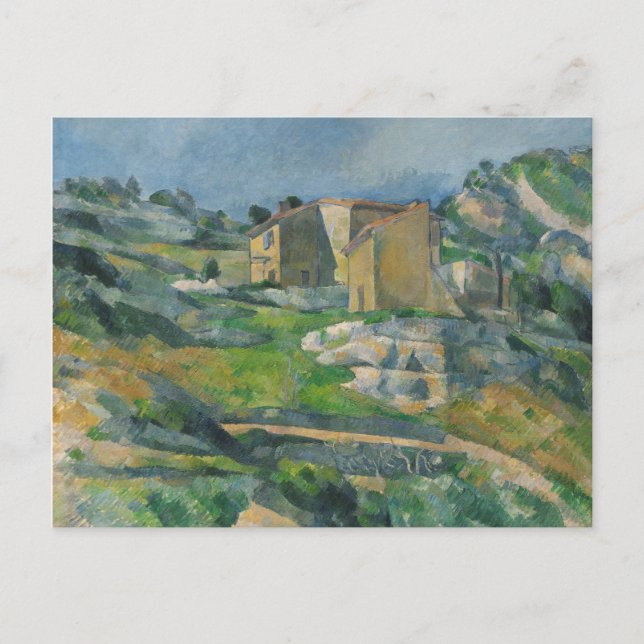 Paul Cezanne | Houses in the Provence: The Riaux V Postcard (Front)