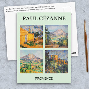 Paul Cezanne - Landscape Masterpieces Selection Postcard