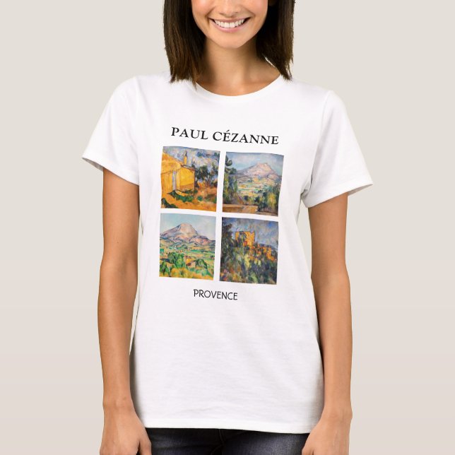 Paul Cezanne - Landscape Masterpieces Selection T-Shirt (Front)