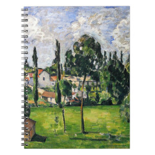 Paul Cezanne - Landscape with Waterline, Notebook