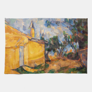 Paul Cezanne - Le Cabanon de Jourdan Tea Towel