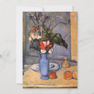 Paul Cezanne - Le Vase Bleu Card