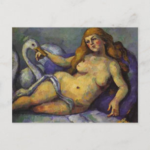 Paul Cezanne - Leda with Swan Postcard