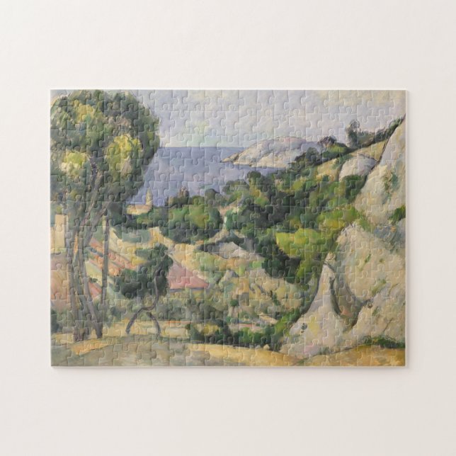 Paul Cezanne | L'Estaque Jigsaw Puzzle (Horizontal)