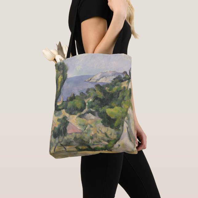 Paul Cezanne | L'Estaque Tote Bag (Close Up)