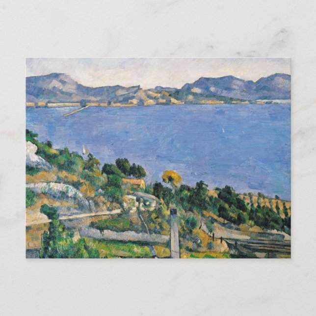 Paul Cezanne | L'Estaque, View of the Bay of Marse Postcard (Front)