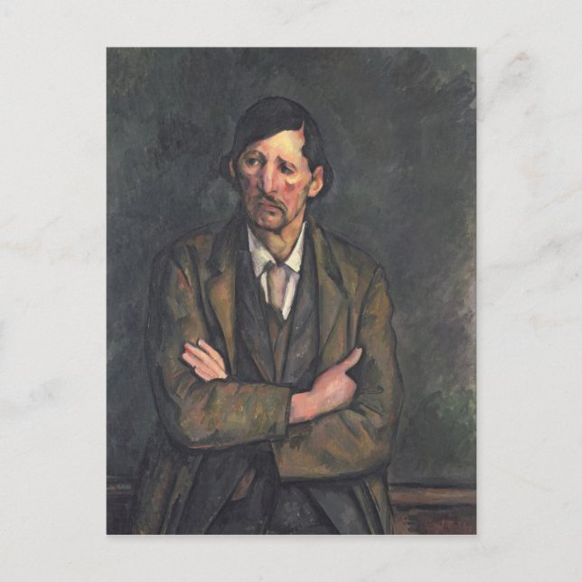 Paul Cezanne | Man with Crossed Arms, c.1899 Postcard (Front)