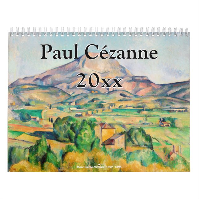 Paul Cezanne Masterpieces Selection Calendar (Cover)
