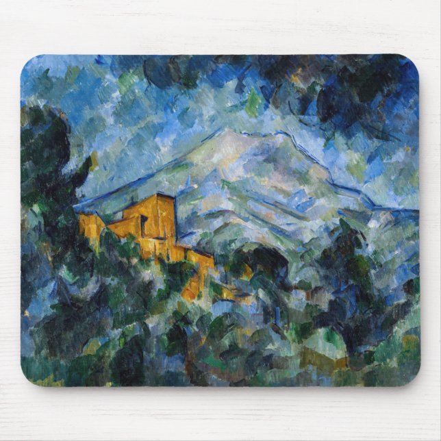 Paul Cezanne - Mont Saint-Victoire & Chateau Noir Mouse Mat (Front)
