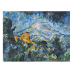 Paul Cezanne - Mont Saint-Victoire & Chateau Noir Tablecloth