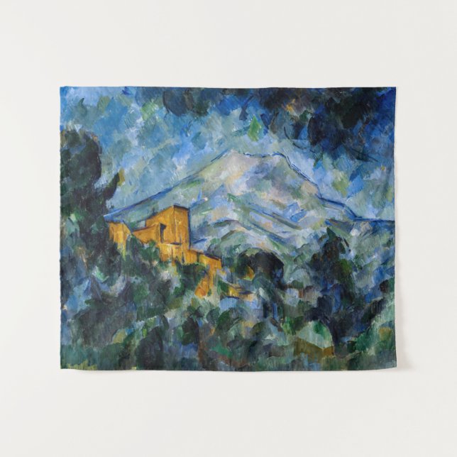 Paul Cezanne - Mont Saint-Victoire & Chateau Noir Tapestry (Front (Horizontal))