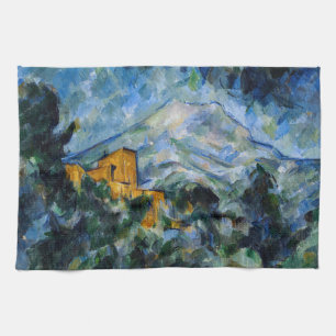 Paul Cezanne - Mont Saint-Victoire & Chateau Noir Tea Towel