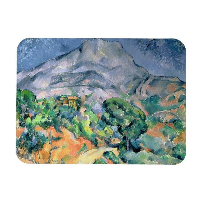 Paul Cezanne | Mont Sainte-Victoire, 1900 Magnet (Horizontal)