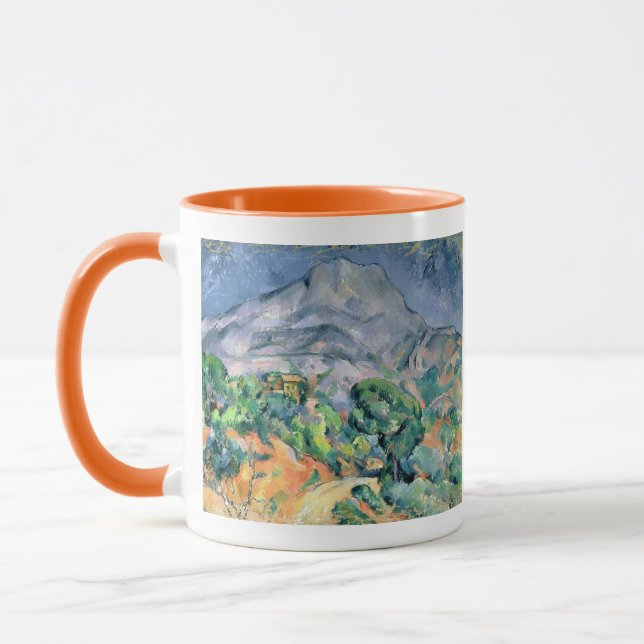 Paul Cezanne | Mont Sainte-Victoire, 1900 Mug (Left)