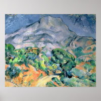 Paul Cezanne | Mont Sainte-Victoire, 1900