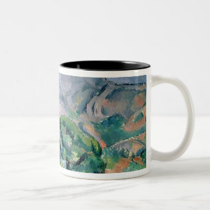 Paul Cezanne Mont Sainte-Victoire, 1900 Two-Tone Coffee Mug