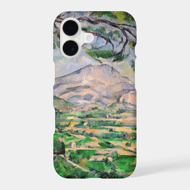 Paul Cezanne - Mont Sainte-Victoire and Large Pine (Back)