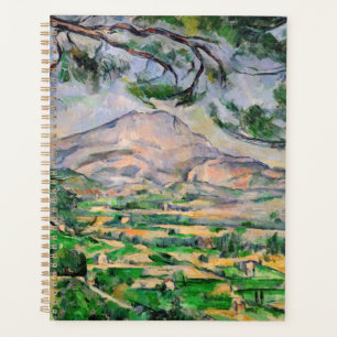Paul Cezanne - Mont Sainte-Victoire and Large Pine Planner