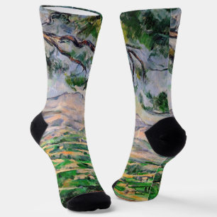 Paul Cezanne - Mont Sainte-Victoire and Large Pine Socks