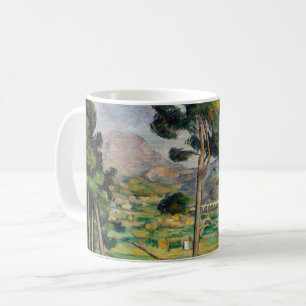Paul Cezanne - Mont Sainte-Victoire and Viaduct Coffee Mug