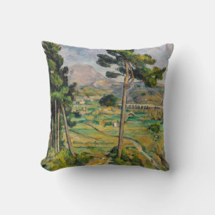 Paul Cezanne - Mont Sainte-Victoire and Viaduct Cushion