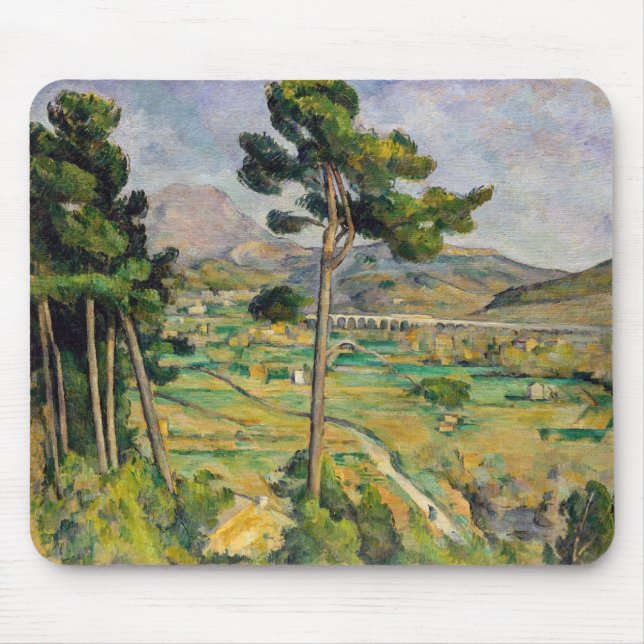 Paul Cezanne - Mont Sainte-Victoire and Viaduct Mouse Mat (Front)
