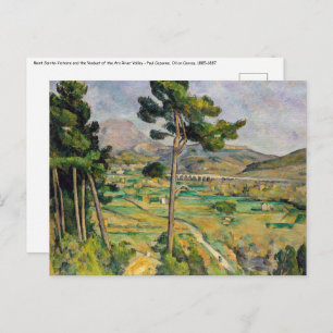 Paul Cezanne - Mont Sainte-Victoire and Viaduct Postcard
