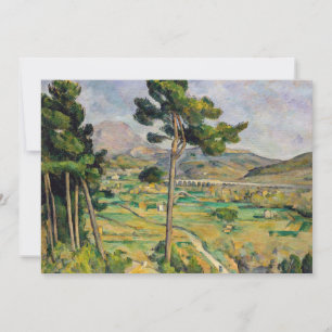 Paul Cezanne - Mont Sainte-Victoire and Viaduct  Thank You Card
