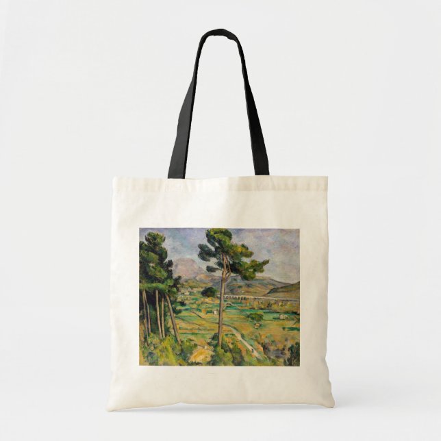 Paul Cezanne - Mont Sainte-Victoire and Viaduct Tote Bag (Front)