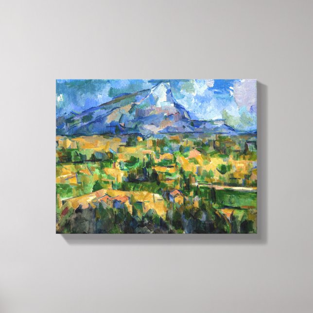 Paul Cezanne - Mont Sainte-Victoire Canvas Print (Front)