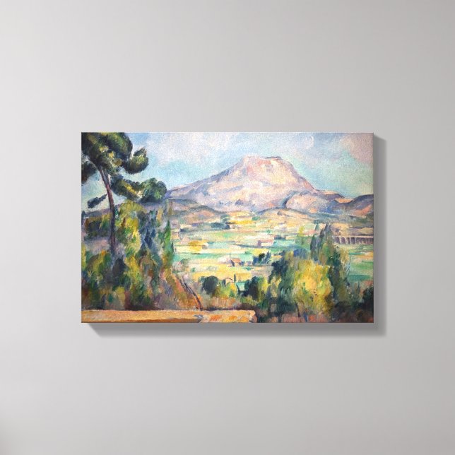 Paul Cezanne - Mont Sainte-Victoire Canvas Print (Front)