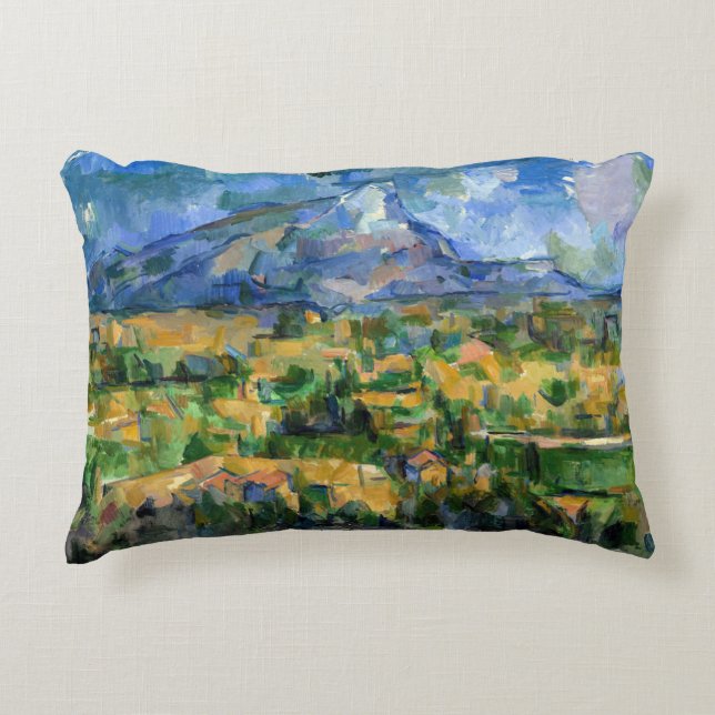 Paul Cezanne - Mont Sainte-Victoire Decorative Cushion (Front)