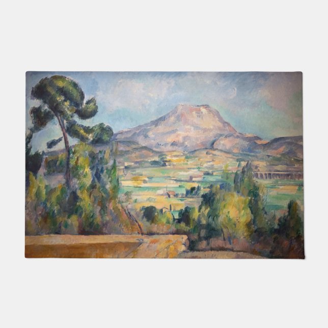Paul Cezanne - Mont Sainte-Victoire Doormat (Front)