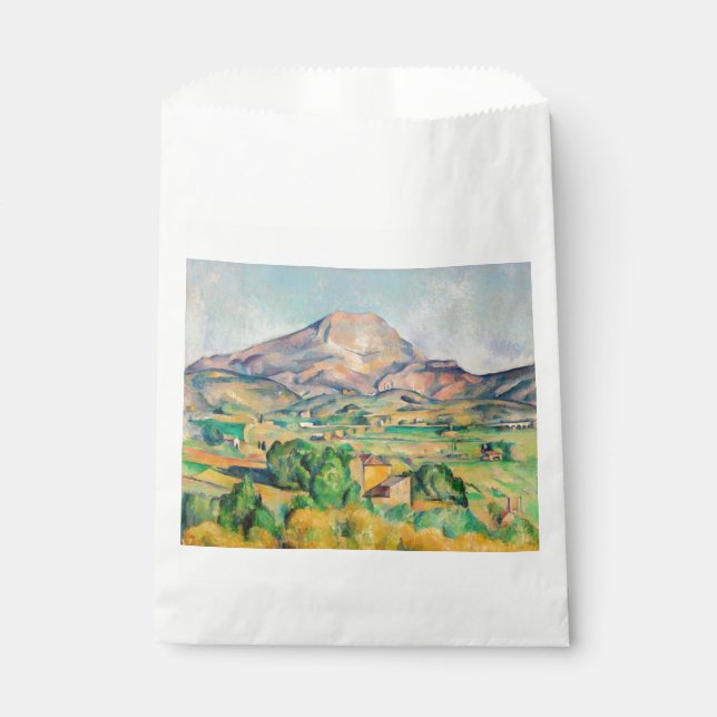 Paul Cezanne - Mont Sainte-Victoire Favour Bags (Front)