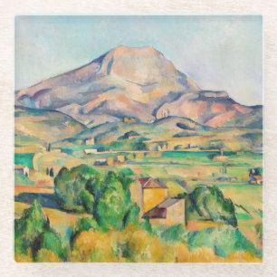 Paul Cezanne - Mont Sainte-Victoire Glass Coaster