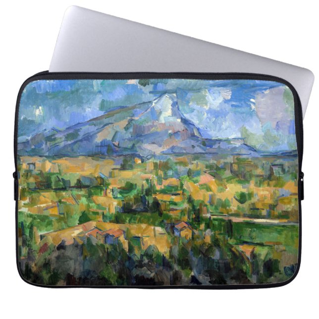 Paul Cezanne - Mont Sainte-Victoire Laptop Sleeve (Front)