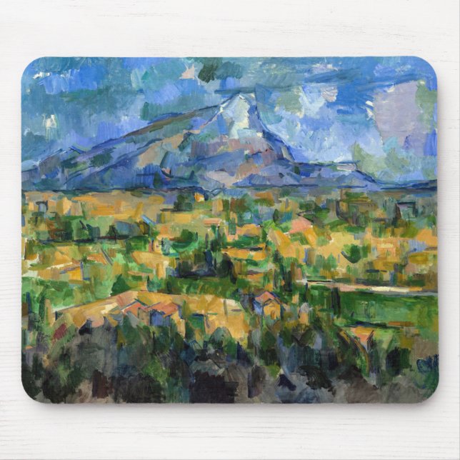 Paul Cezanne - Mont Sainte-Victoire Mouse Mat (Front)
