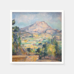 Paul Cezanne - Mont Sainte-Victoire Napkin