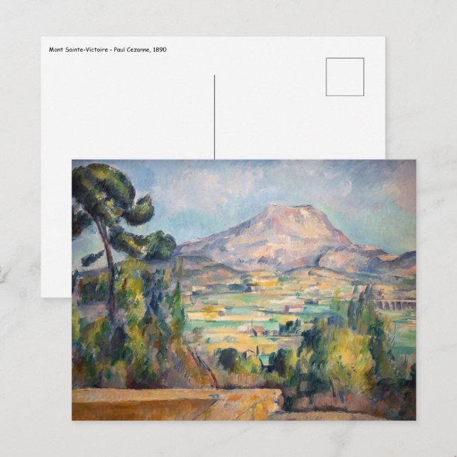 Paul Cezanne - Mont Sainte-Victoire Postcard (Front/Back)